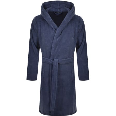 Product Image for Emporio Armani Towelling Dressing Gown Blue