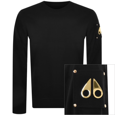 Product Image for Moose Knuckles Snyder Sweatshirt Black