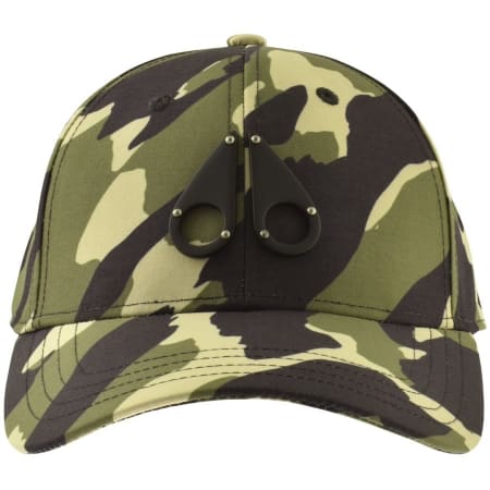 Product Image for Moose Knuckles Camo Logo Icon Cap Green