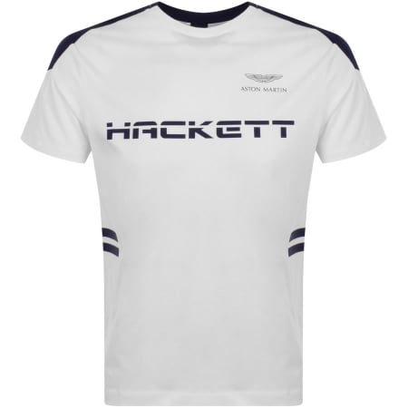 Product Image for Hackett Arm Tour T Shirt White