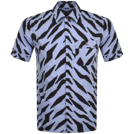 Product Image for Vivienne Westwood Short Sleeved Shirt Blue