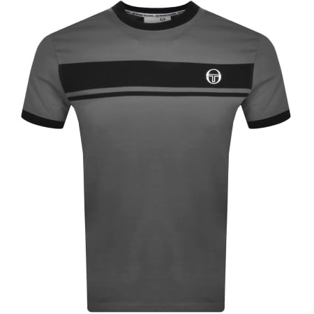 Product Image for Sergio Tacchini Logo T Shirt Grey
