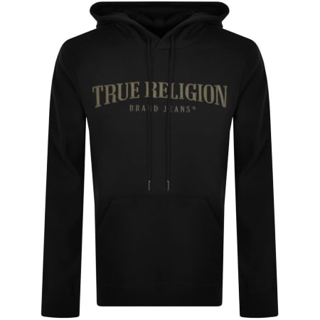 Product Image for True Religion Arch Logo Pullover Hoodie Black