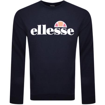 Product Image for Ellesse SL Succiso Crew Neck Sweatshirt Navy