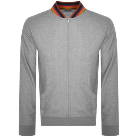 Product Image for PS By Paul Smith Full Zip Lounge Sweatshirt Grey