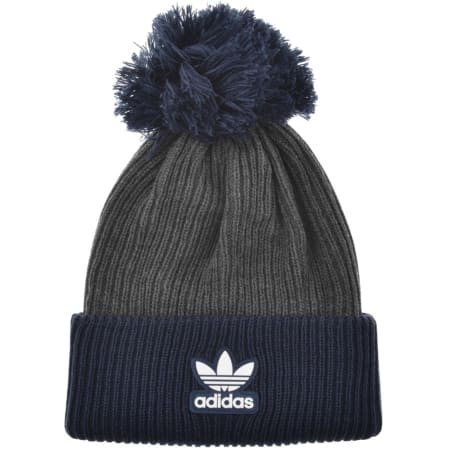 Product Image for adidas Originals Knit Pom Beanie Hat Navy
