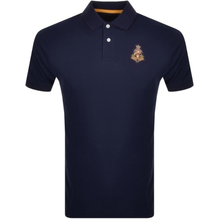 Product Image for Hackett Heritage Badge Polo T Shirt Navy