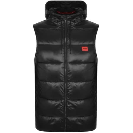 Product Image for HUGO Balti 2241 Hooded Gilet Black