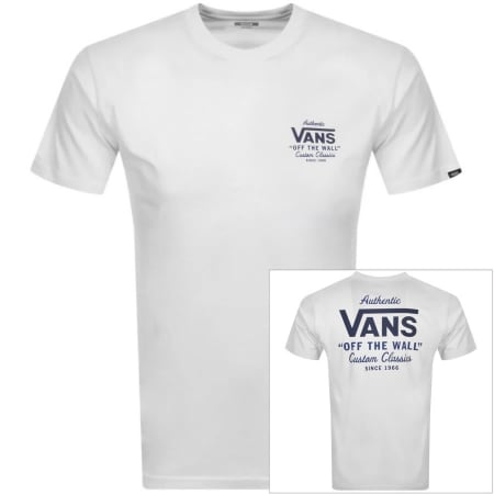 Product Image for Vans Holder Classic T Shirt White