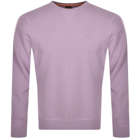 Product Image for BOSS Westart 1 Sweatshirt Purple