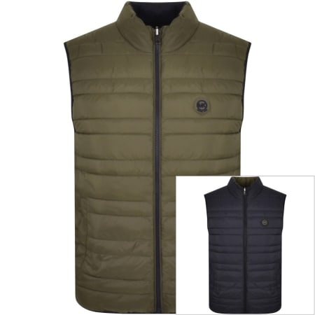 Product Image for Michael Kors Reversible Quilet Gilet Green