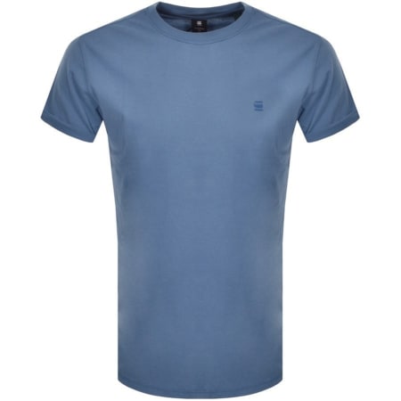 Product Image for G Star Raw Lash Logo T Shirt Blue
