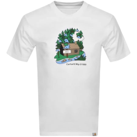 Product Image for Carhartt WIP Cabin Short Sleeved T Shirt White