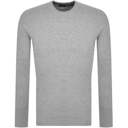 Product Image for Superdry Jacob Vintage Textured Knit Jumper Grey