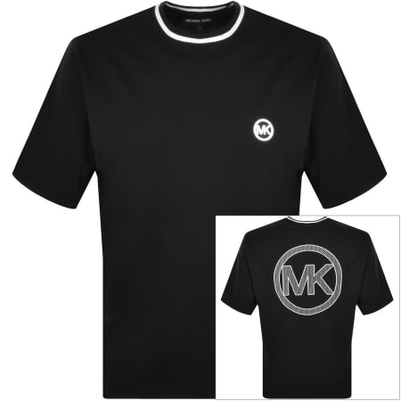 Product Image for Michael Kors Short Sleeve Logo T Shirt Black