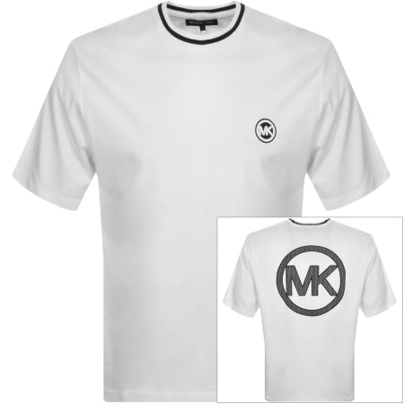Product Image for Michael Kors Short Sleeve Logo T Shirt White