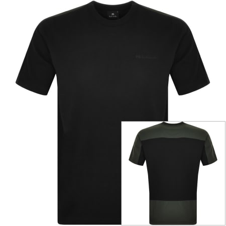Product Image for PS By Paul Smith Panel T Shirt Black