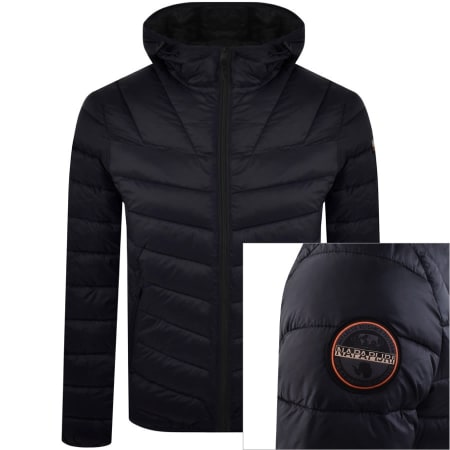 Product Image for Napapijri Aerons 3 Hooded Jacket Black