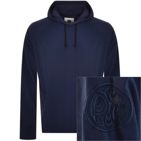 Product Image for Pretty Green Nylon Ripstop Hoodie Navy