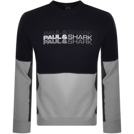 Product Image for Paul And Shark Crew Neck Sweatshirt Navy