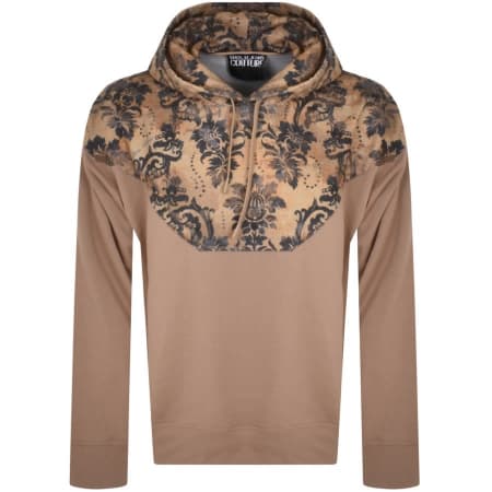 Product Image for Versace Jeans Couture Tapestly Hoodie Beige