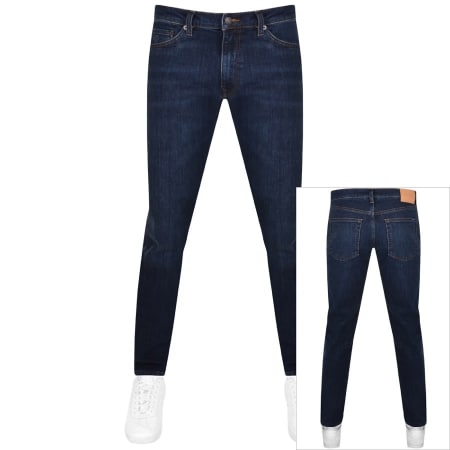 Product Image for Gant Regular Dark Wash Slim Jeans Blue