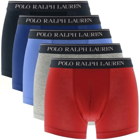 Product Image for Ralph Lauren Underwear 5 Pack Boxer Trunks Navy