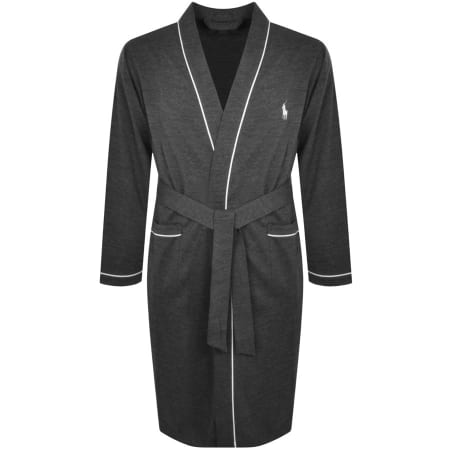 Product Image for Ralph Lauren Long Dressing Gown Grey
