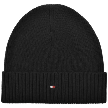 Product Image for Tommy Hilfiger Essential Flag Beanie Hat Black
