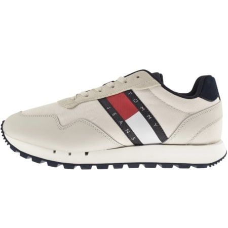 Product Image for Tommy Jeans Retro Runner Trainers Beige
