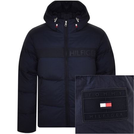 Product Image for Tommy Hilfiger NY High Loft Padded Jacket Navy