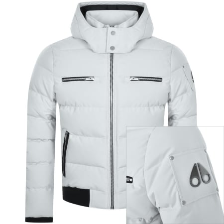 Product Image for Moose Knuckles Boerum Bomber Jacket Grey