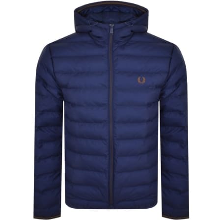 Product Image for Fred Perry Hooded Jacket Blue