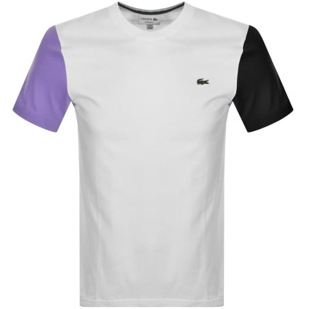 Product Image for Lacoste Crew Neck T Shirt White