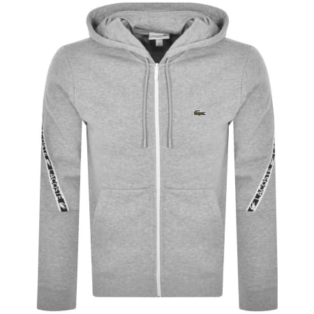 Product Image for Lacoste Logo Hoodie Grey