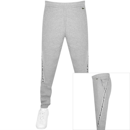 lacoste grey jogging bottoms