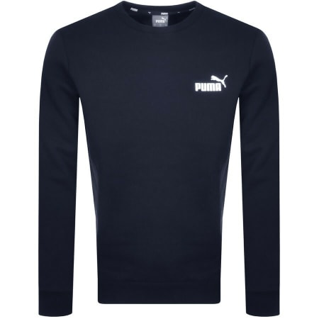 Product Image for Puma Essential Small Logo Crew Sweatshirt Navy