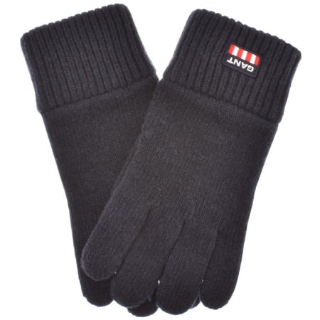 Product Image for Gant D2 Retro Shield Knitted Gloves Navy