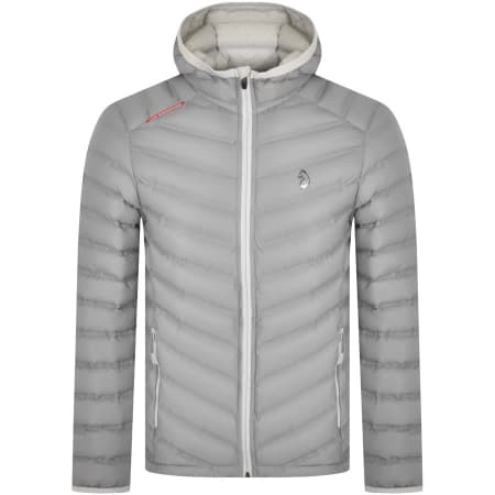 Product Image for Luke 1977 Worldy Quilted Hooded Jacket Grey