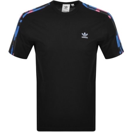 Product Image for adidas Originals 3 Stripe T Shirt Black