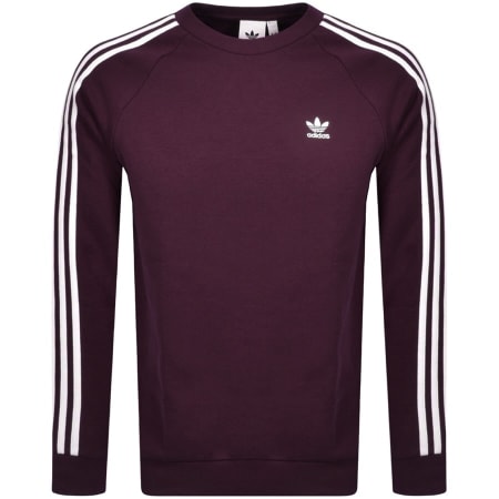 Product Image for adidas Originals 3 Stripes Sweatshirt Purple