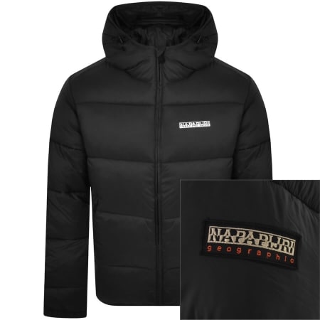Product Image for Napapijri A Suomi 1 Hooded Jacket Black