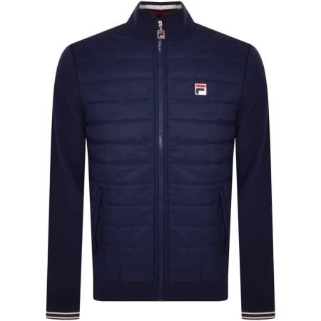 Product Image for Fila Vintage Puffer Front Jacket Navy