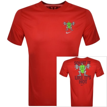 Product Image for Nike Dri Fit T Shirt Red