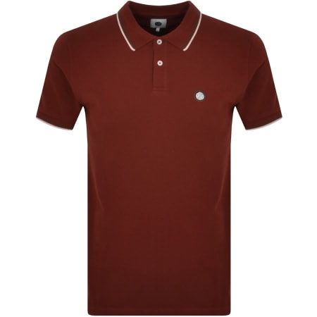 Product Image for Pretty Green Barton Polo T Shirt Burgundy