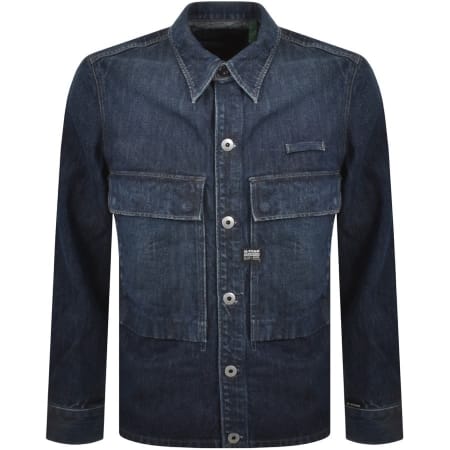 Product Image for G Star Raw Pocket Tony Overshirt Navy