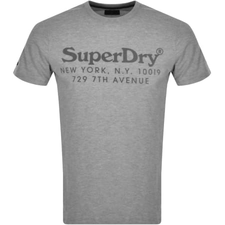 Product Image for Superdry Vintage Venue Tonal T Shirt Grey