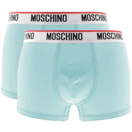 Product Image for Moschino Underwear Two Pack Brief Trunks Blue
