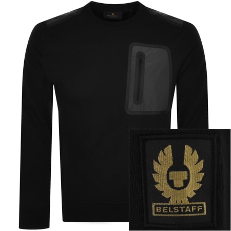 Product Image for Belstaff Overlay Sweatshirt Black