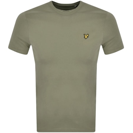 Product Image for Lyle And Scott Crew Neck T Shirt Khaki